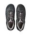 Womens/ladies Leather Waterproof Hiking Shoes Black Oboz-3