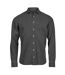 Mens Plain Denim Shirt Black Denim Tee Jays-1
