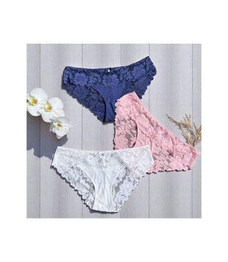 CULOTTE LOT DE 3 MIX COULEURS EMILIE