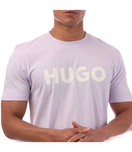 T-shirt Dulivio Homme Violet Hugo