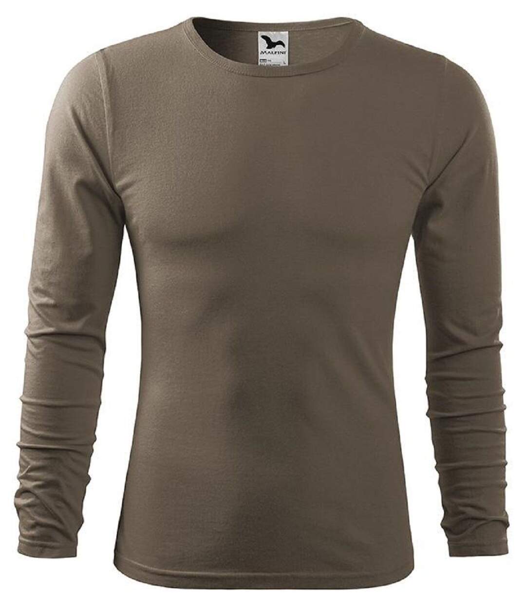 T-shirt manches longues - Homme - MF119 - vert armée