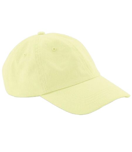Casquette Unisexe À 6 Panneaux, Profil Bas Jaune Beechfield