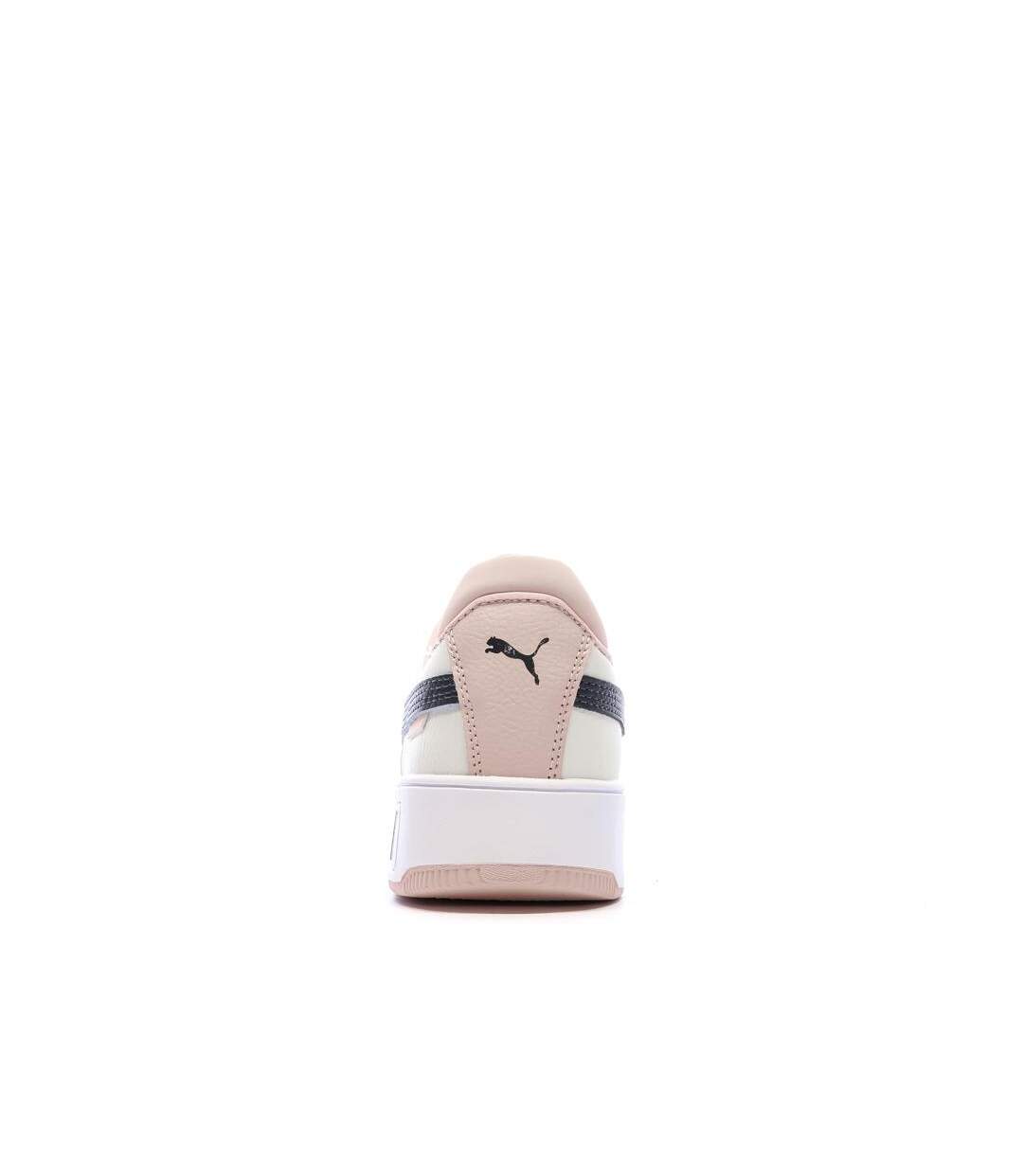 Baskets rose/blanches femme puma wns carina street-3