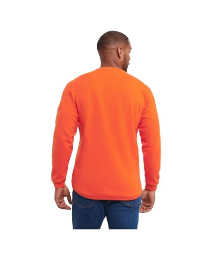 Sweat Travail Homme Orange Russell Collection