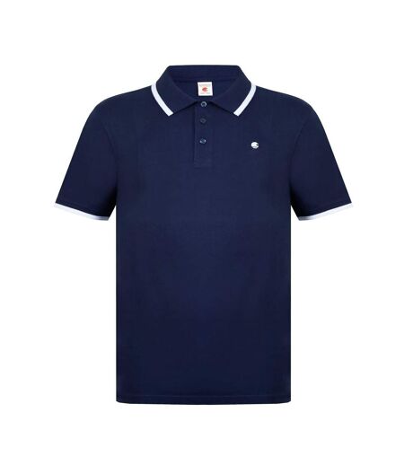 Polo Motif/style Signature Homme Bleu Marine SoulCal