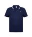 Polo Motif/style Signature Homme Bleu Marine SoulCal-1