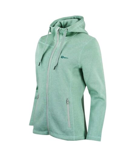 Veste À Capuche Cabianca Femme Vert Bjorn