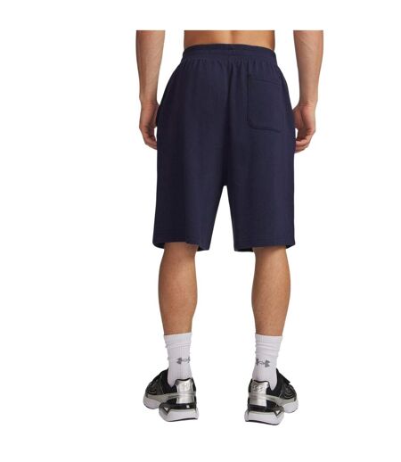 Short Motif/style Imprimé Graphique Rival Homme Bleu Marine Noir Under Armour