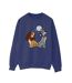 Disney - Sweat LADY AND THE TRAMP MOON - Femme (Bleu marine) - UTBI23202-1