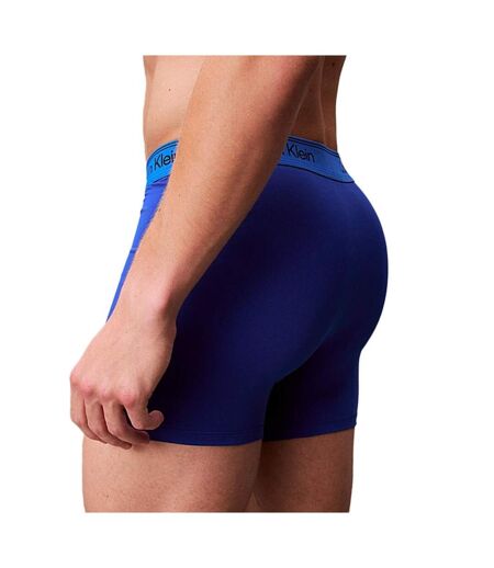 X3 boxers bleu/marine homme calvin klein jeans boxer brief