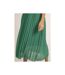 Robe midi plissée et ceinture ISALA - Dona X Lisa-3