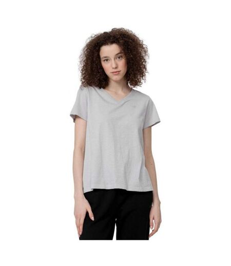 T-shirt H4z22 Femme Gris 4F