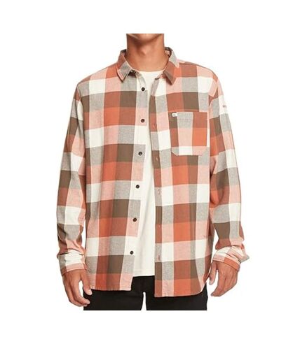 Chemise Orange à Motifs Homme Quiksilver Motherfly - L