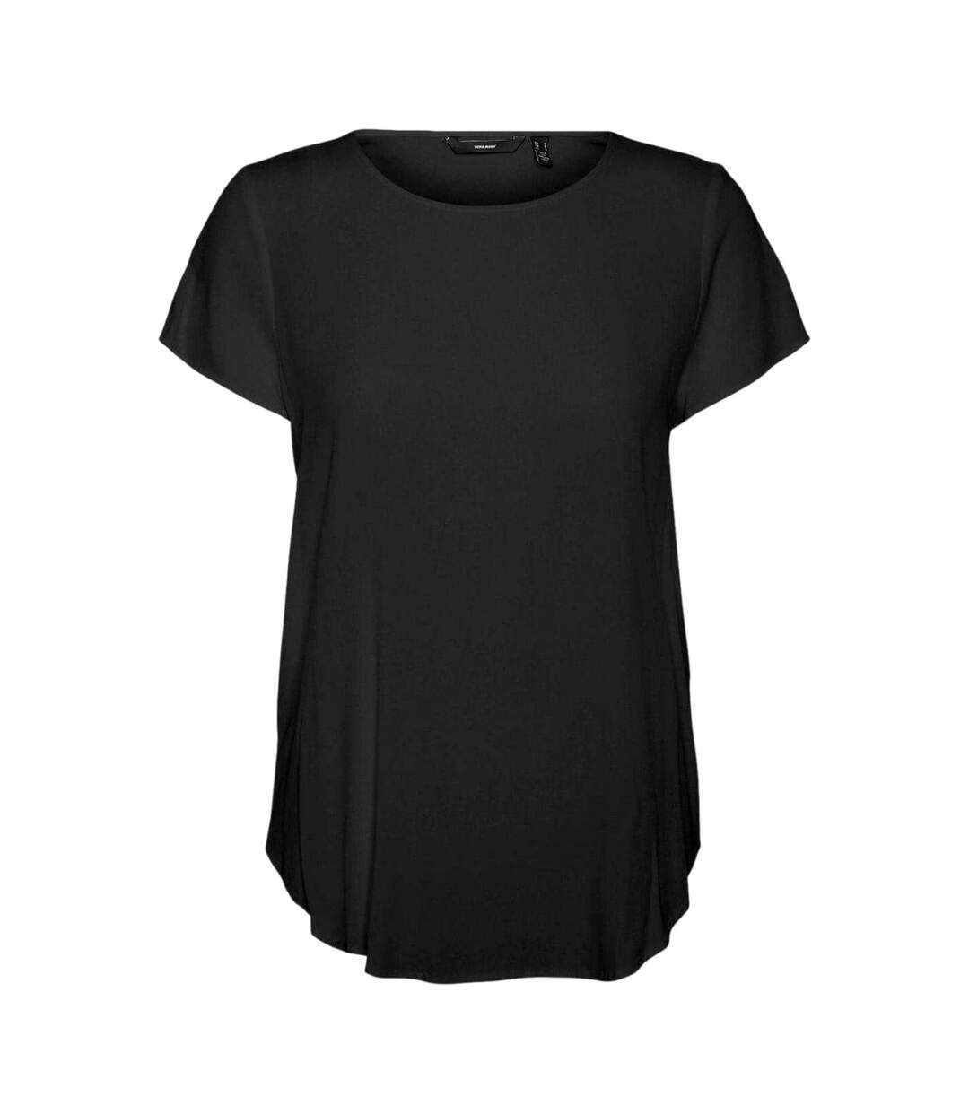 Blouse Manches Courtes Femme Noir Vero Moda-2