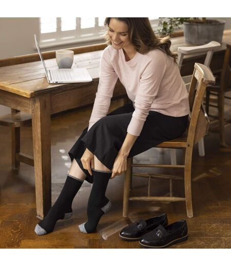 Heat Holders - 4 paires de chaussettes thermiques légères UltraLite pour femmes