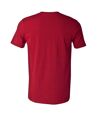 Gildan Mens Short Sleeve Soft-Style T-Shirt (Maroon)