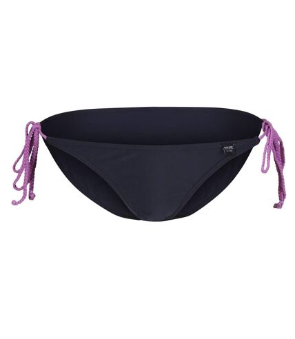 Womens/ladies andrellia bikini bottoms navy/radiant orchid Regatta