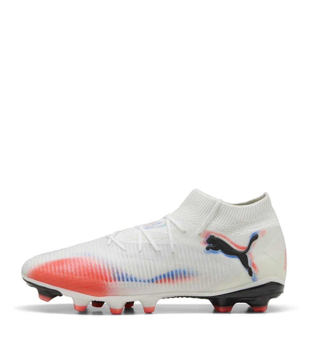 Mens Future 8 Pro Artificial Ground Football Boots White Black Red Puma-2
