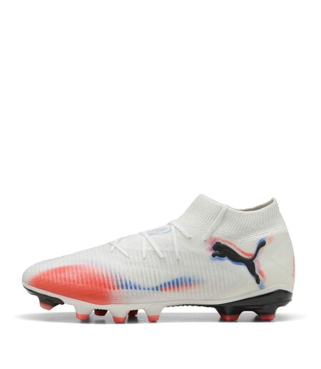 Mens Future 8 Pro Artificial Ground Football Boots White Black Red Puma
