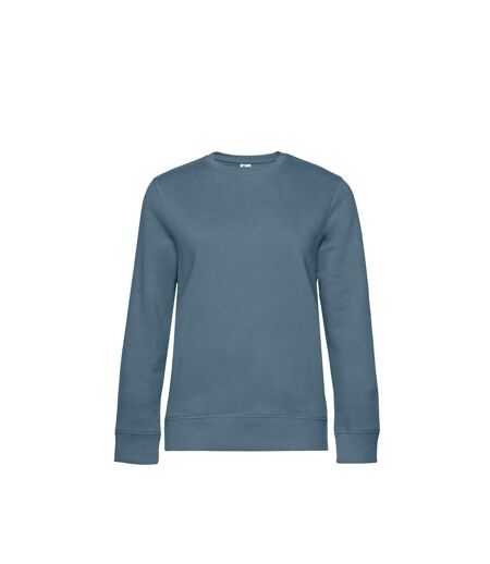 Sweat À Col Ras-du-cou Queen Womens/ladies Bleu Nordique B&C