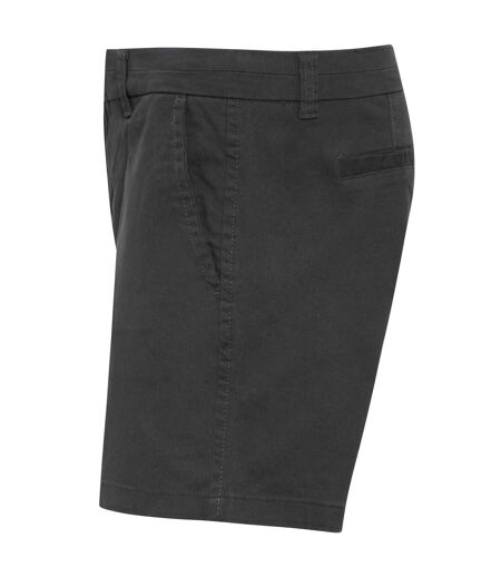 Asquith & Fox Womens/Ladies Classic Fit Shorts (Black)