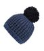 Womens/ladies Dalary Bobble Beanie Slate Blue Navy Regatta-1