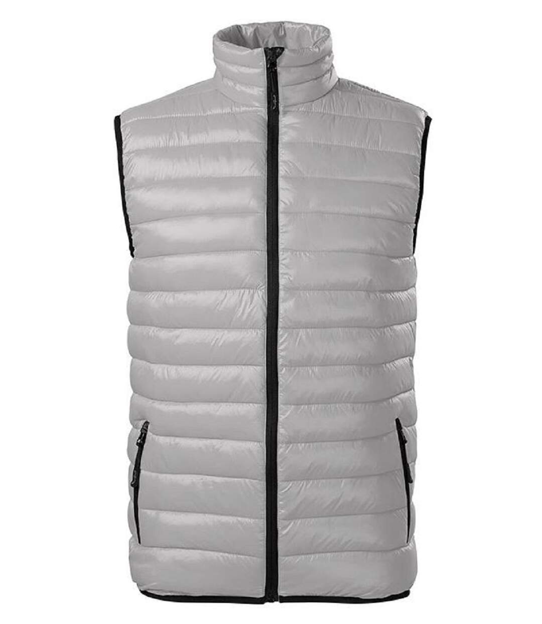 Bodywarmer matelassé - Homme - MF553 - gris argent-1