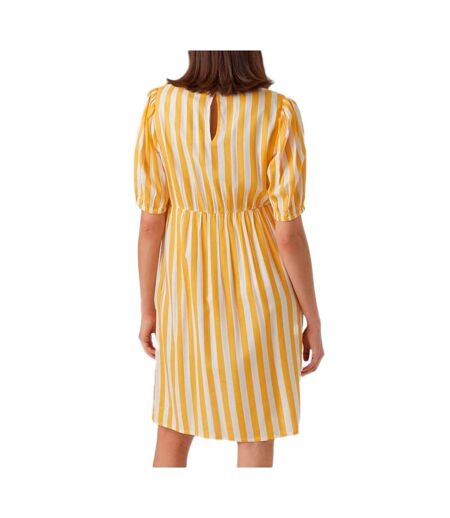 Robe de grossesse Blanche/Jaune Femme Mamalicious Sinem - L