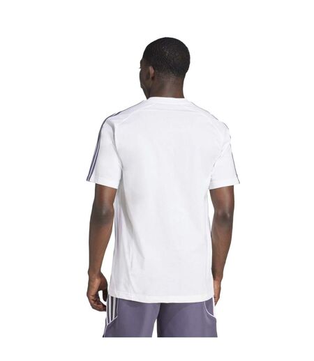 T-shirt Motif/style Manchester United Fc Homme Blanc Adidas