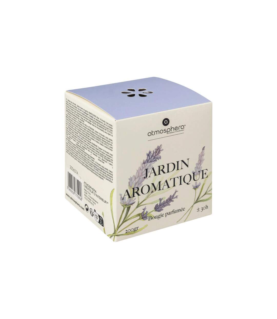 Bougie Parfumée Oudy 200g Jardin Aromatique