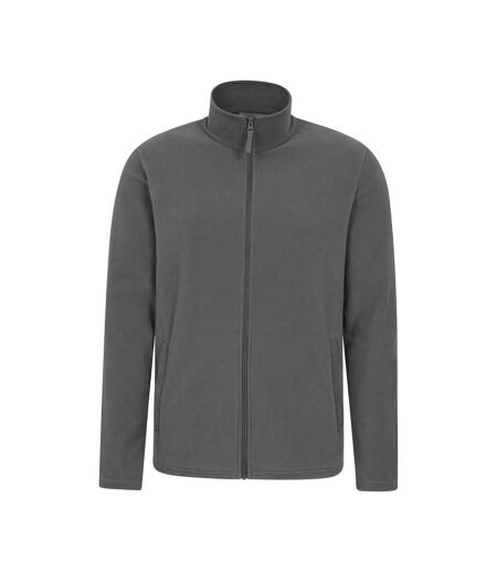 Mens camber fleece jacket dark grey Mountain Warehouse