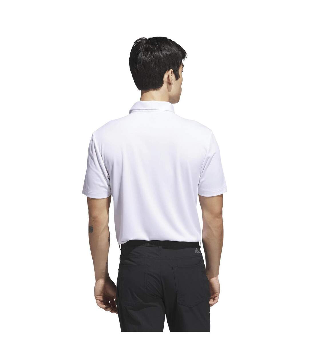 Polo Golf Performance Homme Blanc Adidas-2