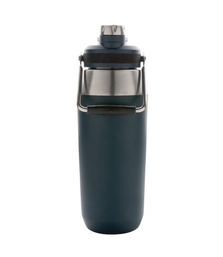 Dual action stainless steel 1l bottle one size navy XD Collection