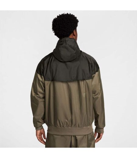 Veste Coupe-vent Homme Kaki Noir Nike