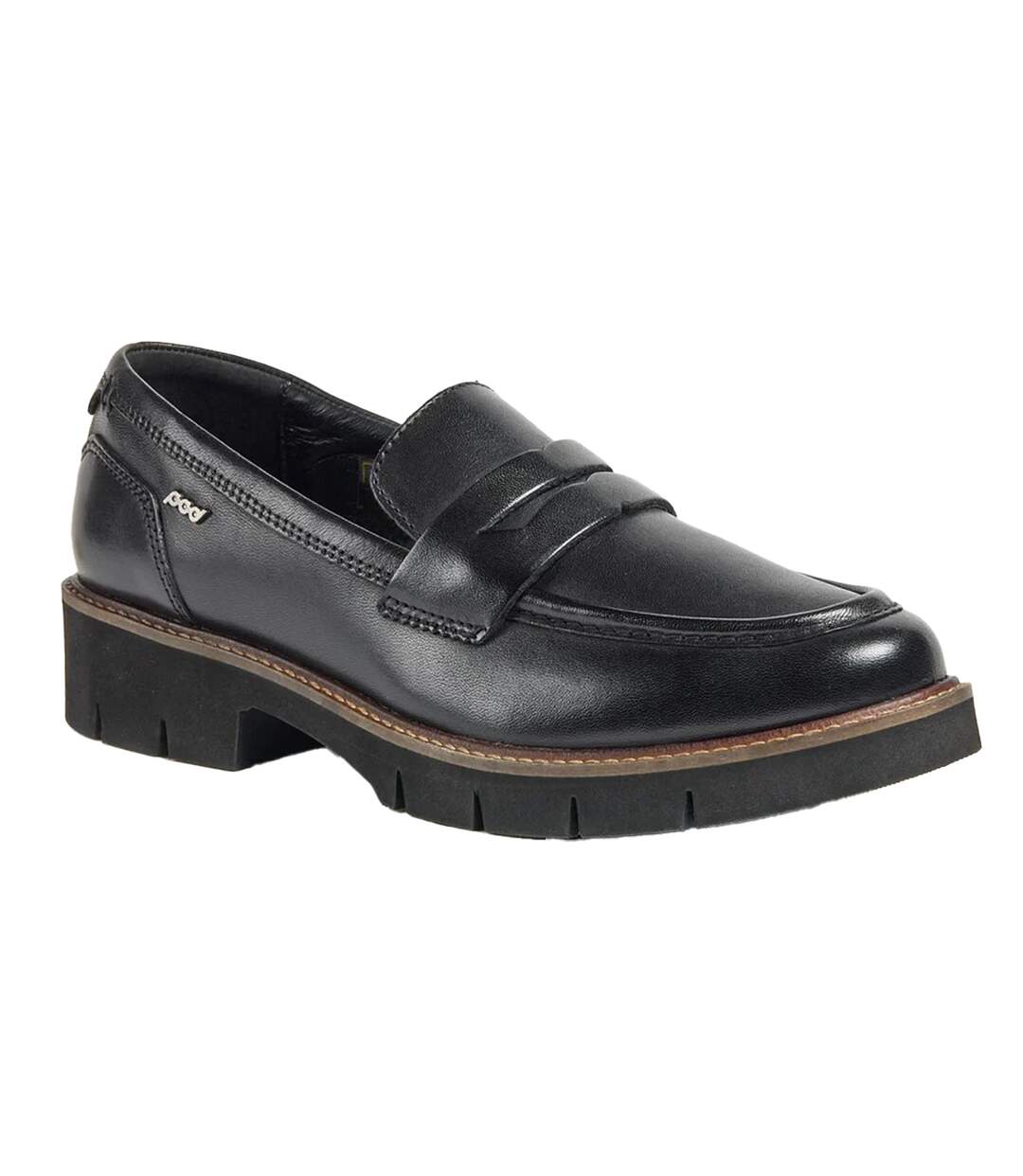 Mocassins Kaltin Femme Noir POD-1