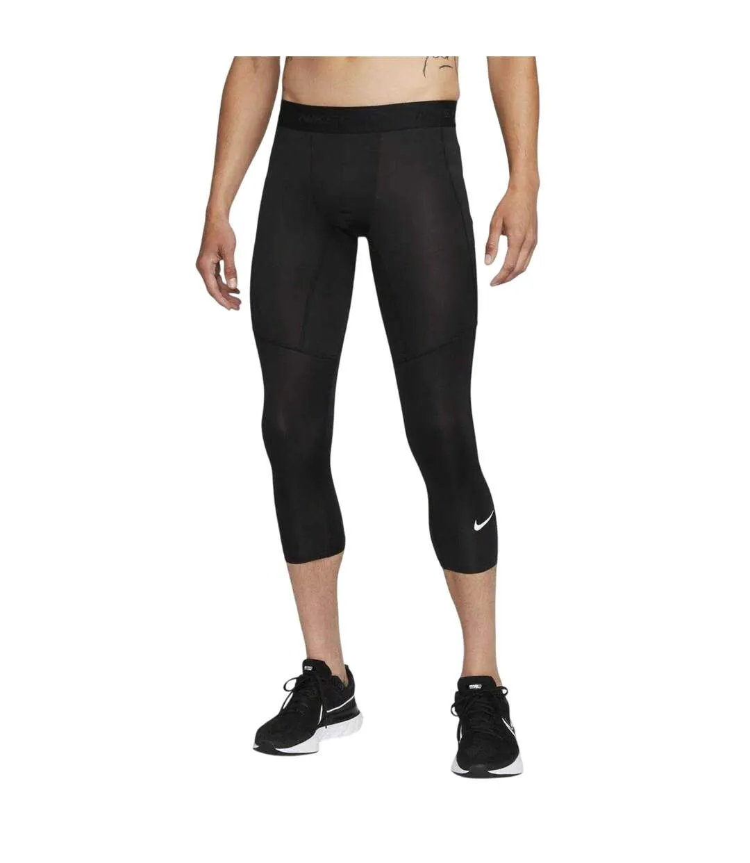 Legging Pro Homme Noir Blanc Nike-1