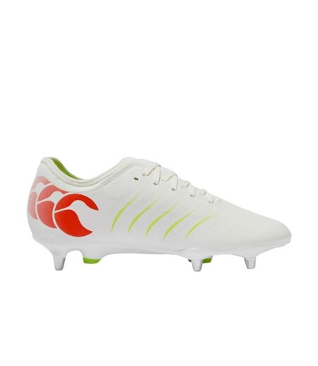 Chaussures De Foot Pour Terrain Souple Phoenix 2.0 Team Homme Blanc Orange Canterbury