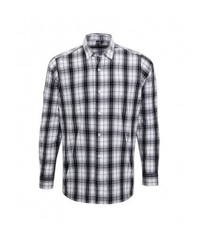 Chemise ginmill homme noir / blanc Premier