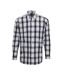 Chemise ginmill homme noir / blanc Premier-1