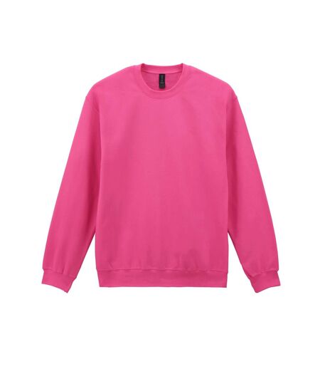 Unisex Adult Softstyle Fleece Midweight Pullover Pink Lemonade Gildan