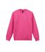 Unisex Adult Softstyle Fleece Midweight Pullover Pink Lemonade Gildan-1