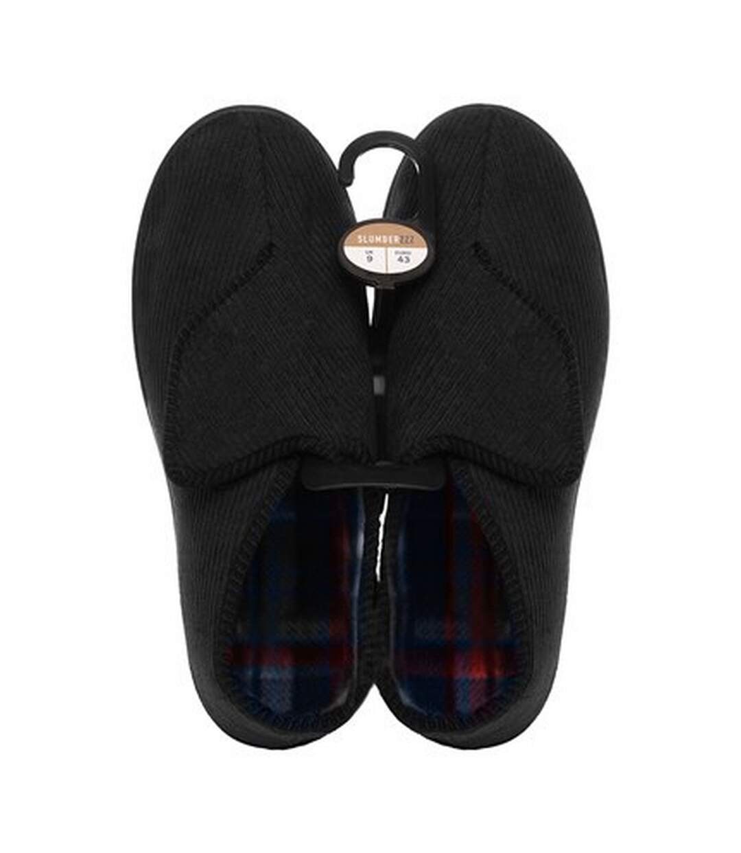 Chaussons homme noir Slumberzzz