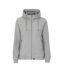 Veste À Capuche Femme Gris Chiné Cottover-1