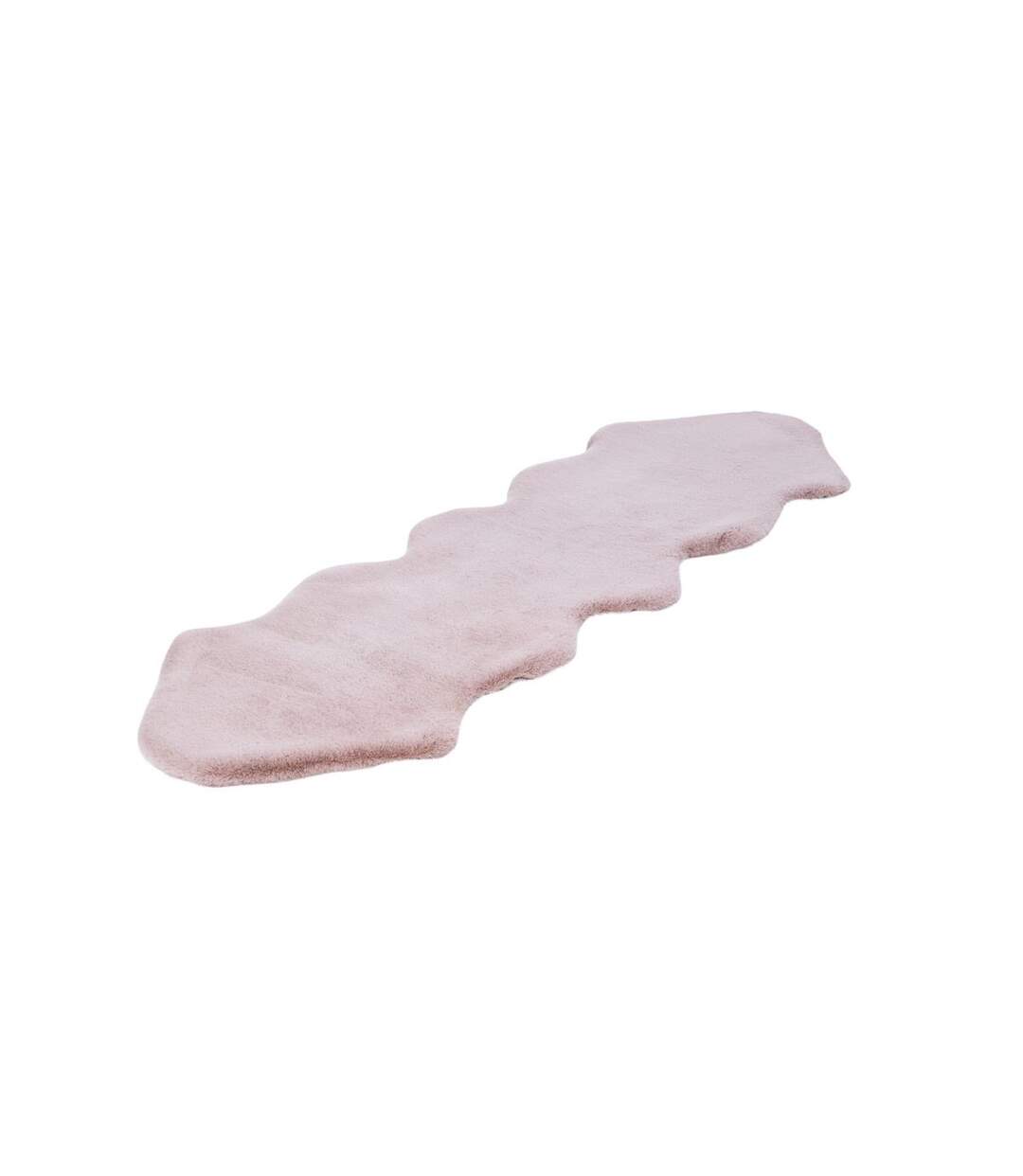 Tapis Déco Sheep 60x180cm Rose-4
