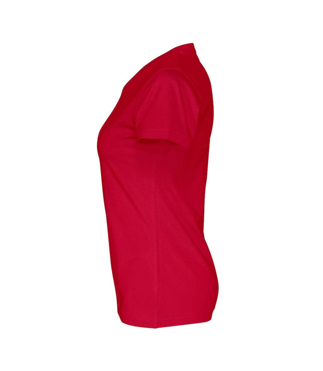 Womens/ladies T-shirt Red Cottover-3