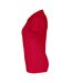 Womens/ladies T-shirt Red Cottover-3