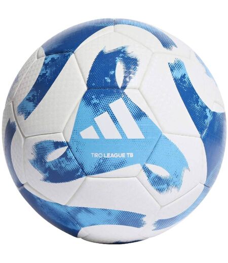 Ballon De Foot Tiro League J350 Taille 5 Blanc Bleu Adidas