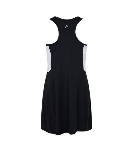 Robe Débardeur Motif/style Uni Club Femme Noir Head