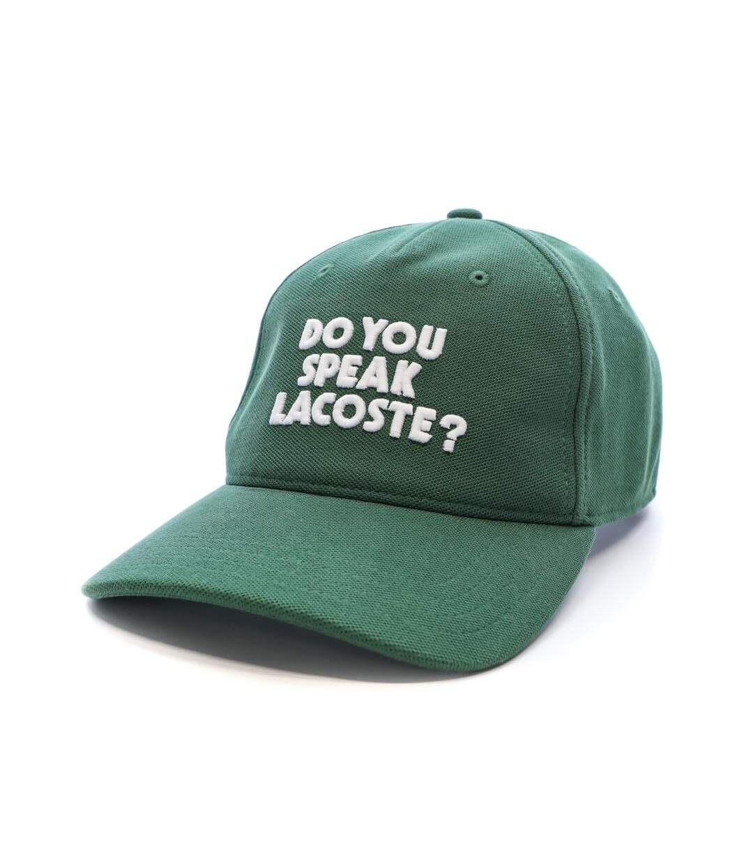 Casquette verte lacoste rk0341-1