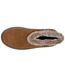Isotoner Bottines femme basses revers fourré, semelle à mémoire de forme-2